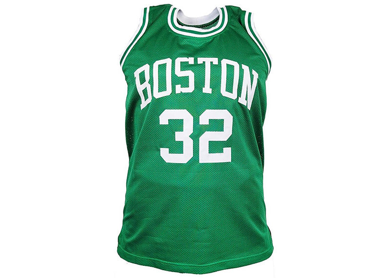 Kevin McHale Signed Boston Green Basketball Jersey JSA