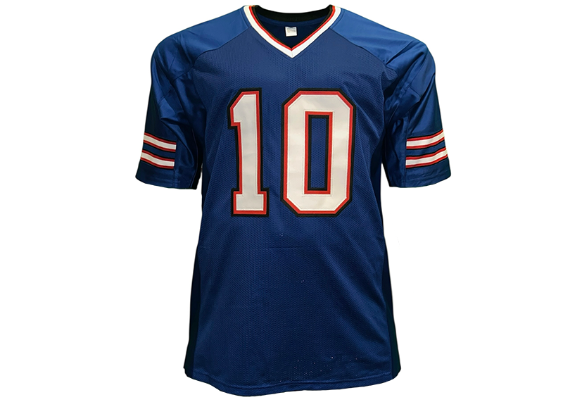 Khalil Shakir Unsigned Buffalo Blue Football Jersey