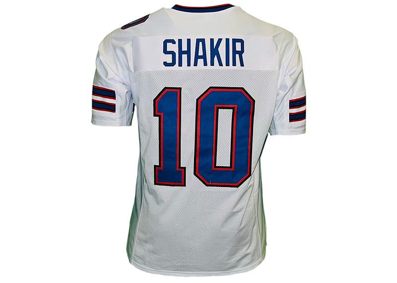 Khalil Shakir Unsigned Buffalo White Football Jersey