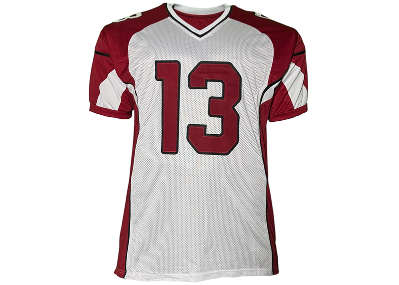 Kurt Warner Signed Arizona White Football Jersey Beckett