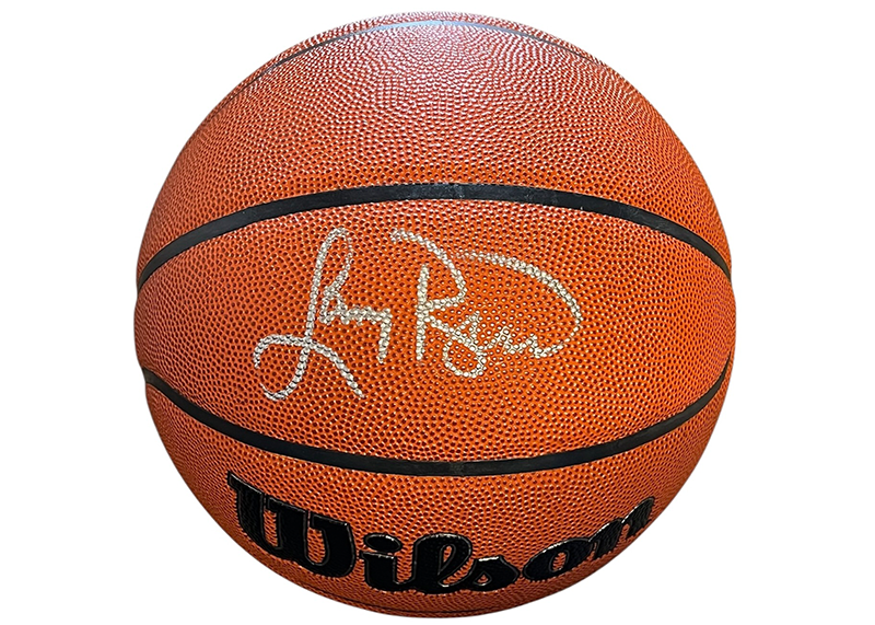 Larry bird Signed Wilson Authentic Series NBA basketball PSA