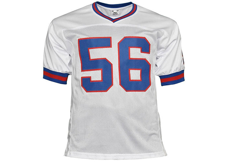 Lawrence Taylor Signed New York Stat White Football Jersey JSA