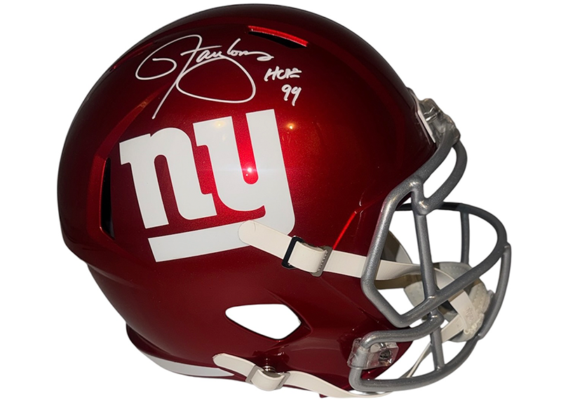 Lawrence Taylor signed New York Giants Flash Full Size Helmet JSA