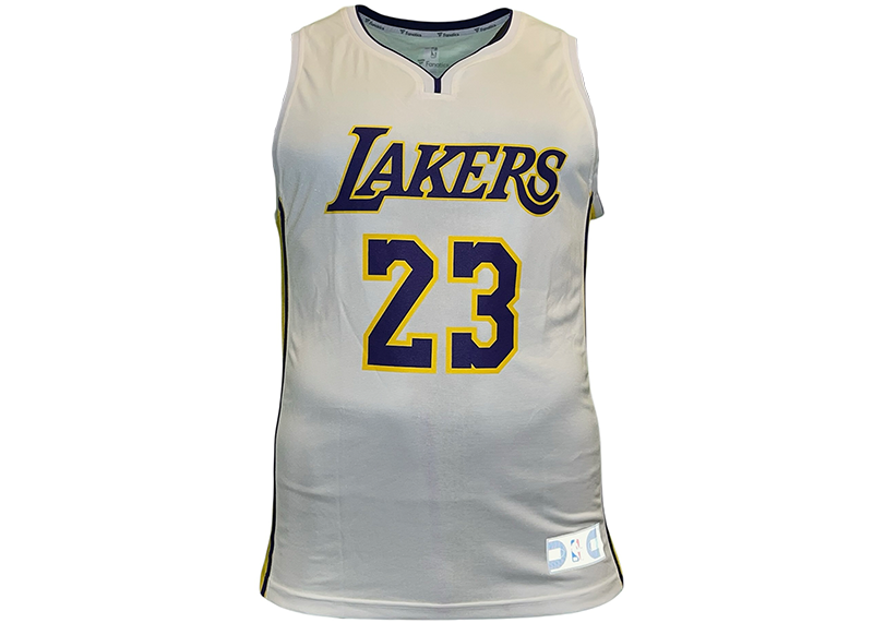 LeBron James Los Angeles Lakers Authentic Basketball Jersey
