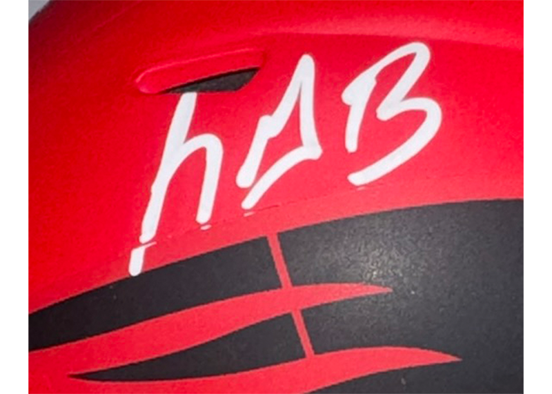 LeGarrette Blount Signed New England Patriots Rave Mini Helmet JSA