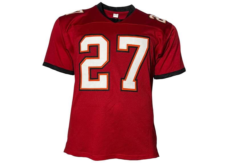 LeGarrette Blount Signed Tampa Bay Red Football Jersey JSA