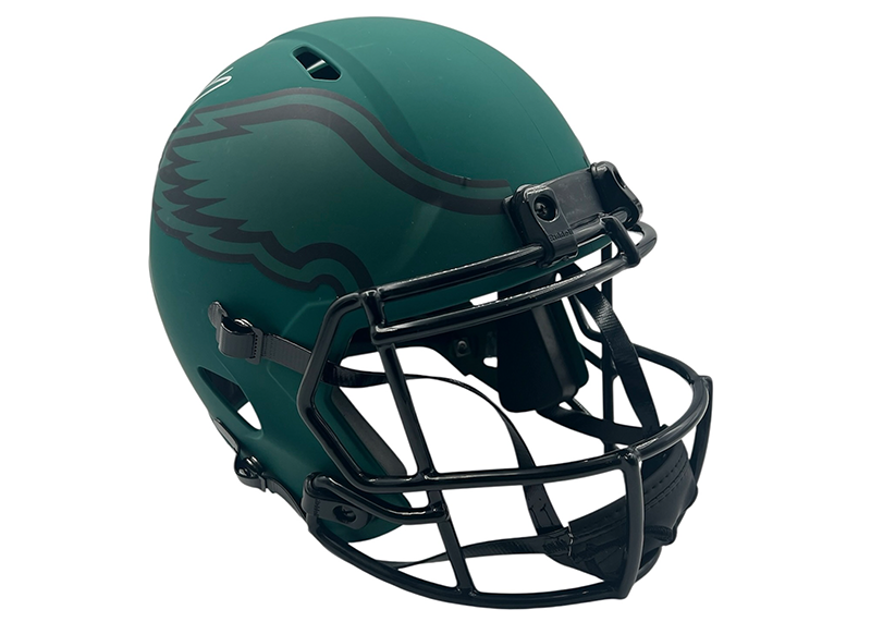 LeSean McCoy Signed Eagles Full Size Rave Football Helmet JSA