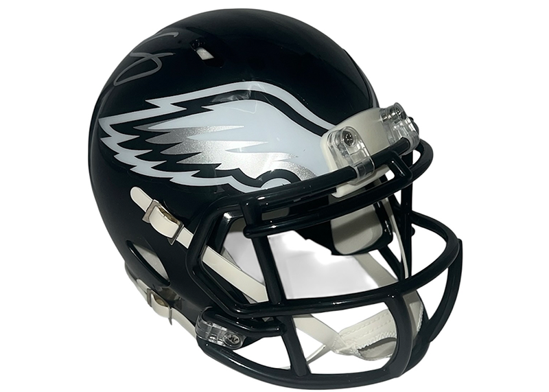 LeSean McCoy Signed Philadelphia Eagles Alternate Speed Mini Helmet JSA