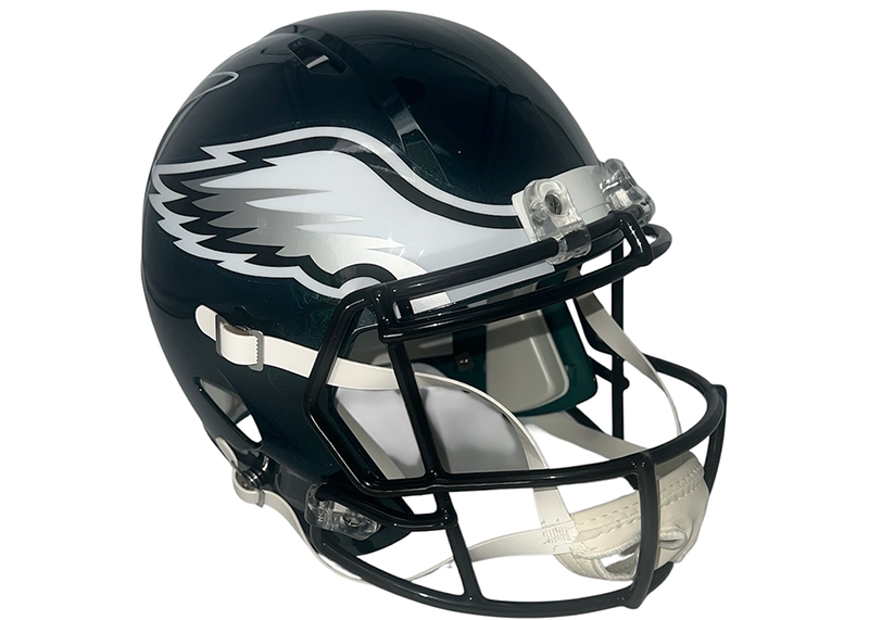 LeSean McCoy Signed Philadelphia Eagles Speed Full Size Replica Football Helmet JSA
