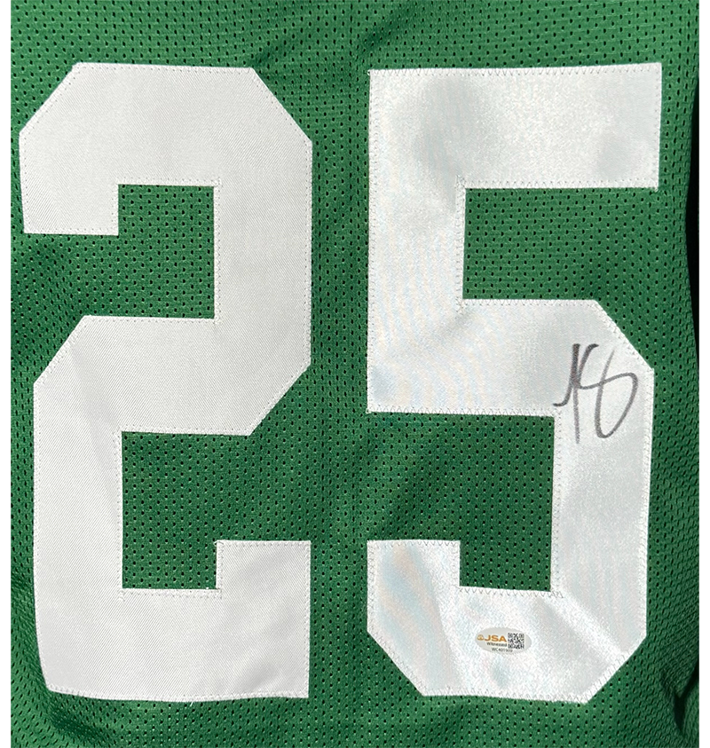 LeSean McCoy Signed Philadelphia Green Football Jersey JSA