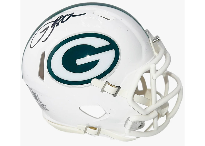 Leroy Butler Signed Green Bay Packers ALT Mini Football Helmet JSA