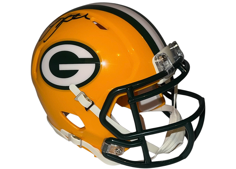 Leroy Butler Signed Green Bay Packers Speed Mini Football Helmet JSA