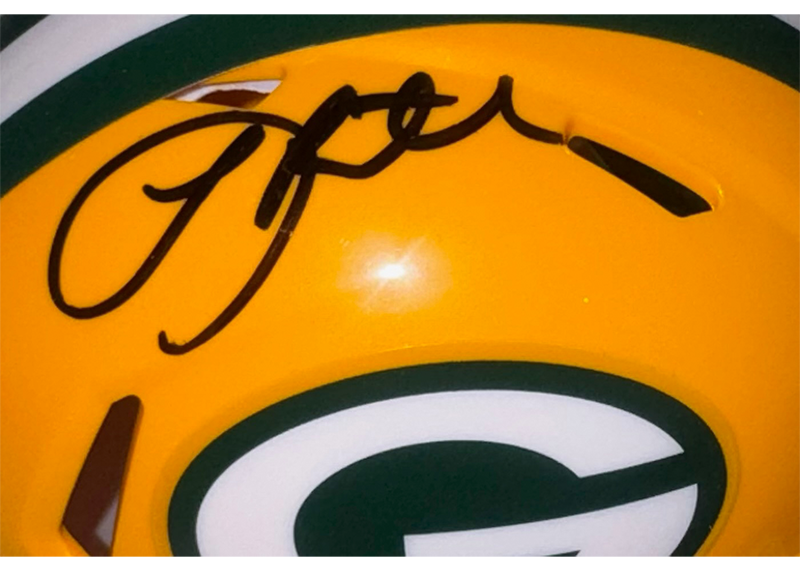 Leroy Butler Signed Green Bay Packers Speed Mini Football Helmet JSA
