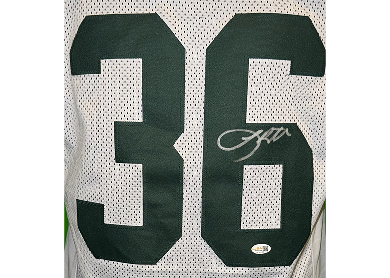 Leroy Butler Signed Green Bay White Football Jersey JSA