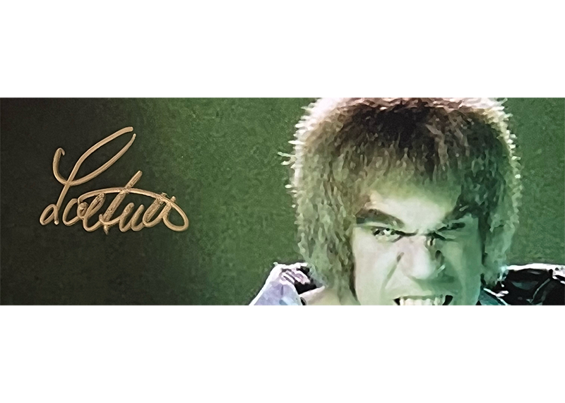 Lou Ferrigno Signed The Incredible Hulk 11x14 Photo JSA