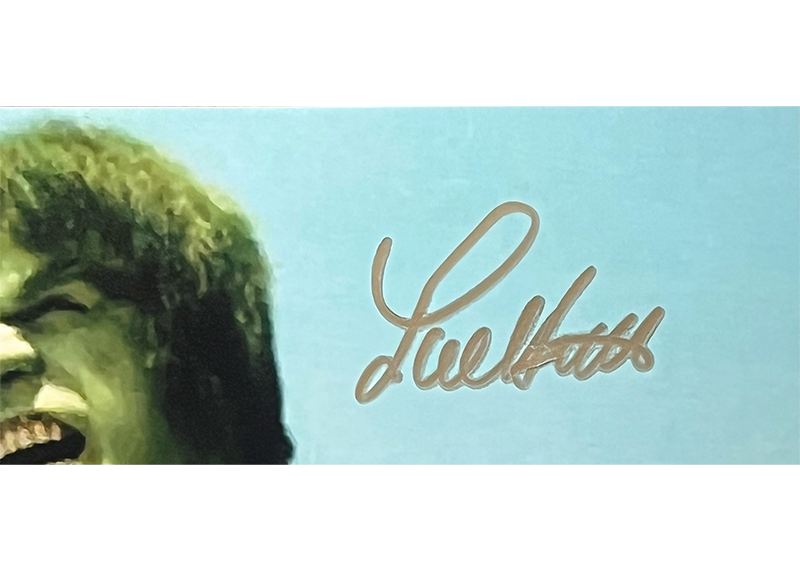 Lou Ferrigno Signed The Incredible Hulk 8x10 Photo JSA