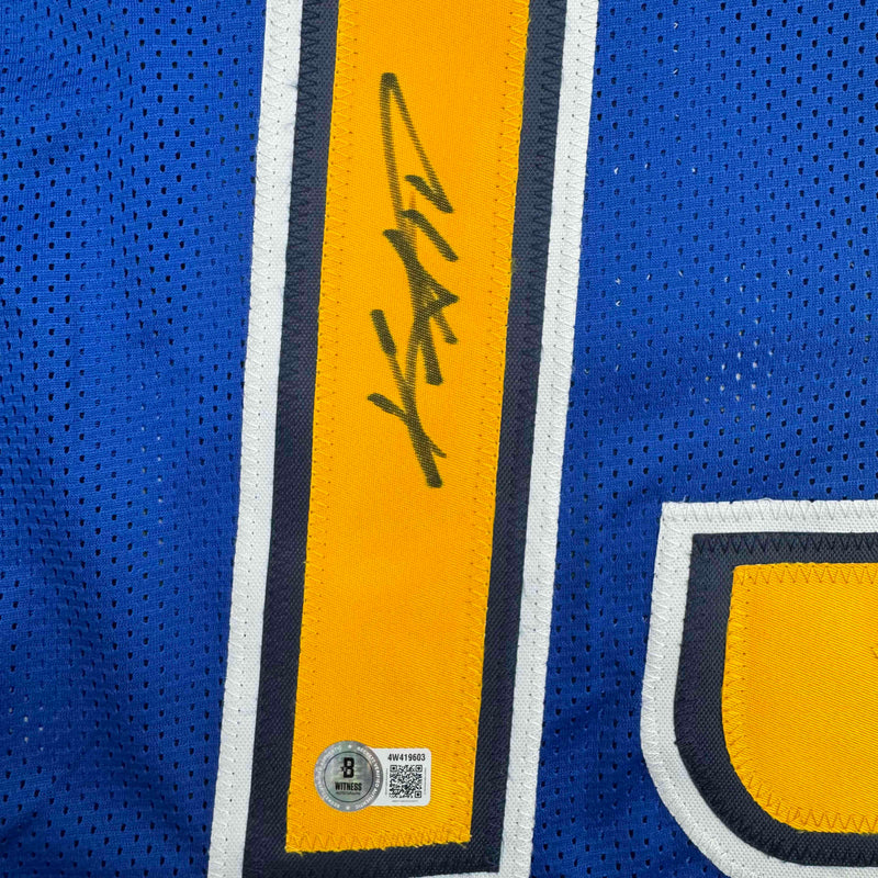 Autographed/Signed Keenan Allen Los Angeles LA Color Rush Blue Football Jersey Beckett BAS COA