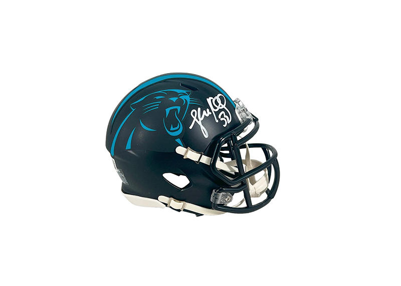 Luke Kuechly Signed Carolina Panthers Alternate Mini Football Helmet Beckett