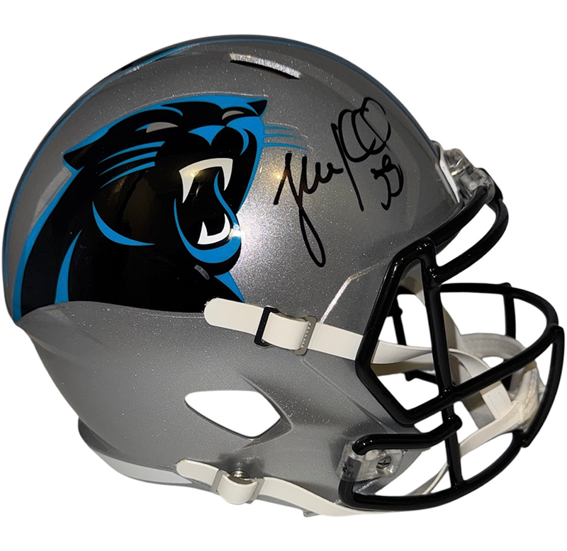 Luke Kuechly Signed Carolina Panthers Speed Full Size Helmet Beckett