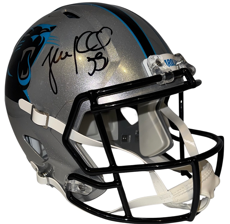 Luke Kuechly Signed Carolina Panthers Speed Full Size Helmet Beckett