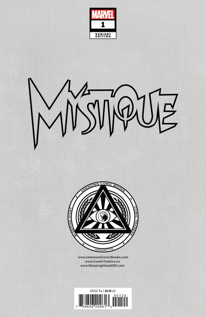 Mystique #1 Unknown Comics Kaare Andrews Connecting Cover Exclusive Var (10/16/2024)