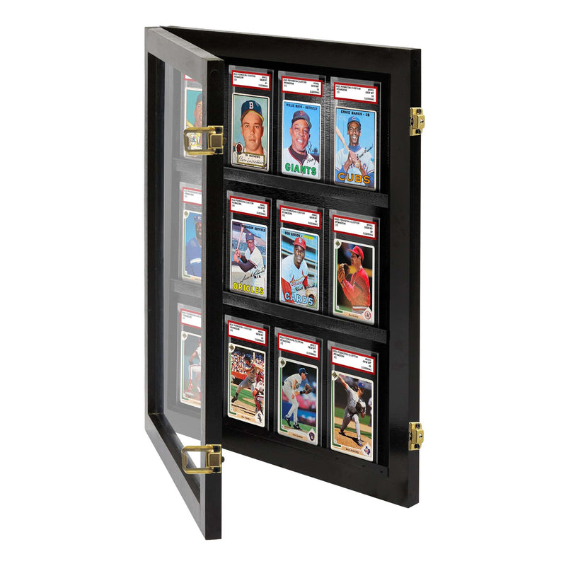 12 Graded PSA- Cards Display