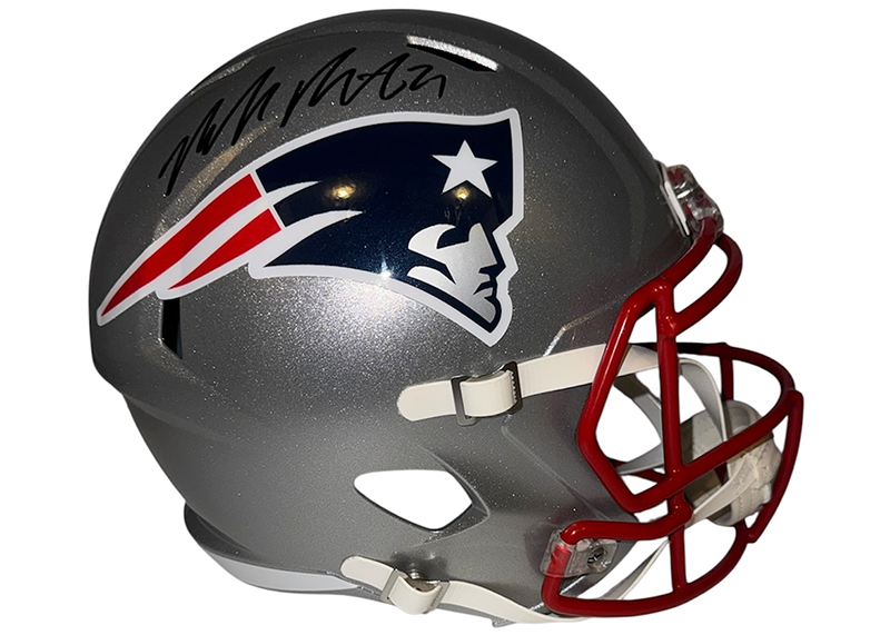 Malcolm Butler Signed New England Patriots Speed Full Size JSA