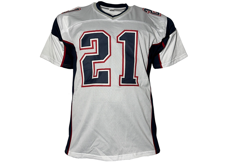 Malcolm Butler Signed New England White Football Jersey JSA