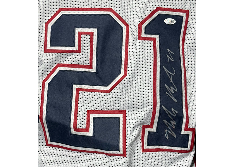 Malcolm Butler Signed New England White Football Jersey JSA