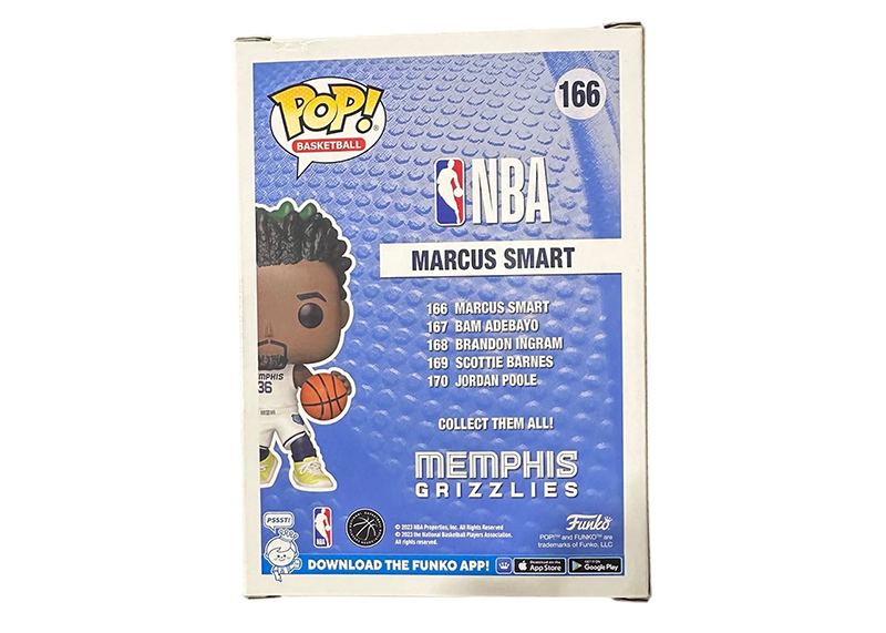 Marcus Smart Signed Memphis Grizzlies Funko Pop Beckett