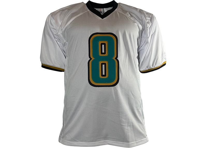 Mark Brunell Signed Jacksonville White Football Jersey Beckett