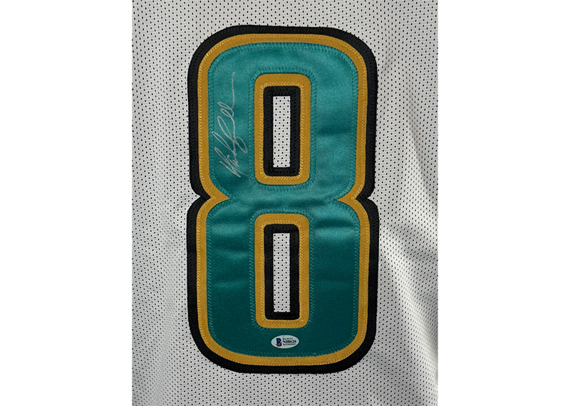 Mark Brunell Signed Jacksonville White Football Jersey Beckett