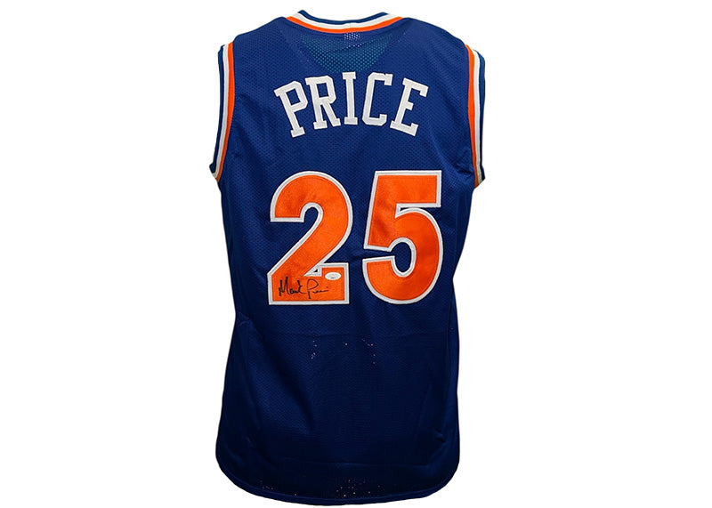 Mark Price Signed Cleveland Blue  Basketball Jersey JSA