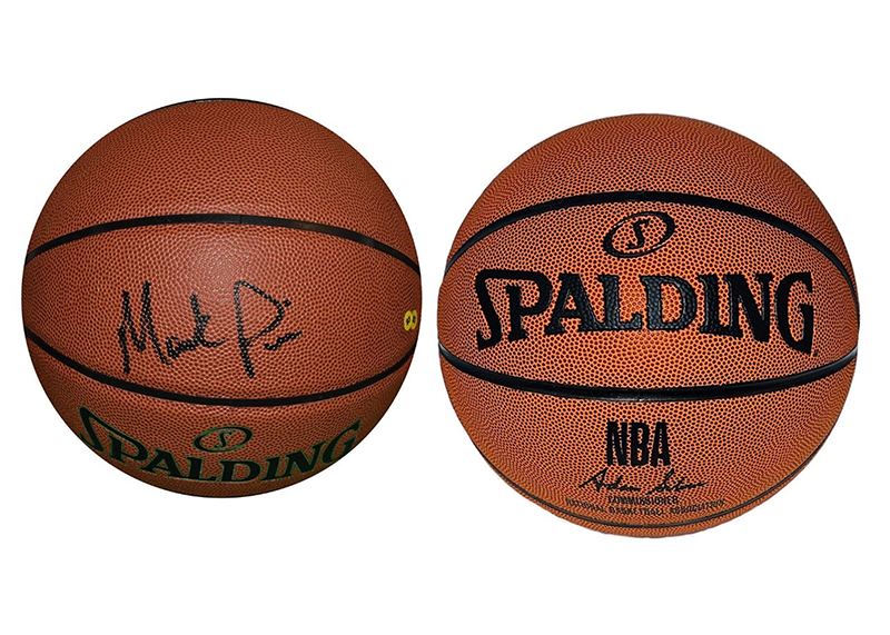 Mark Price Signed Spalding Official NBA Basketball (JSA)