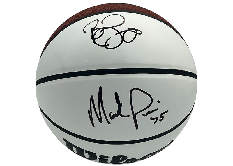 Mark Price & Brad Daugherty Signed Wilson Autograph Signature Basketball JSA