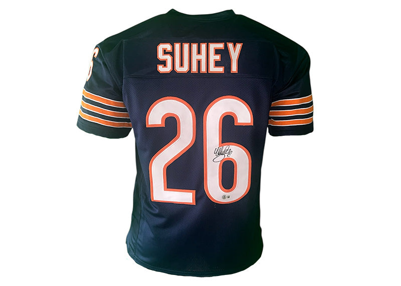 Matt Suhey Signed Chicago Blue Football Jersey Beckett