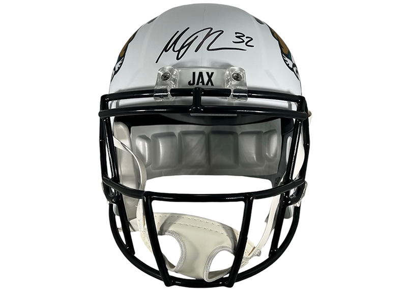 Maurice Jones-Drew Signed Jacksonville Jaguars Lunar FS Football Helmet Beckett