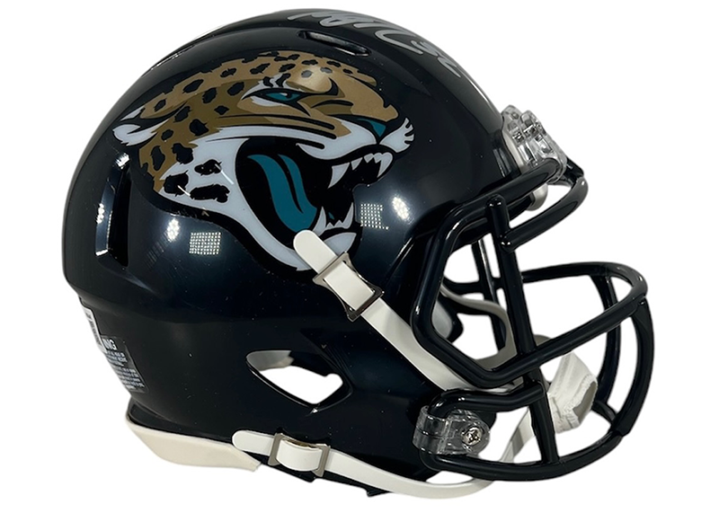 Maurice Jones-Drew Signed Jacksonville Jaguars Speed Mini Football Helmet Beckett