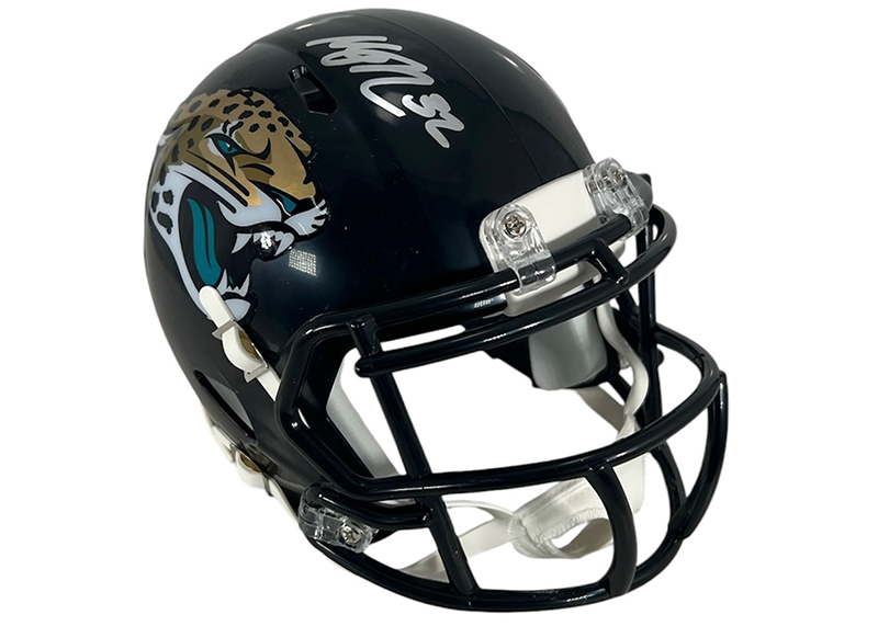 Maurice Jones-Drew Signed Jacksonville Jaguars Speed Mini Football Helmet Beckett