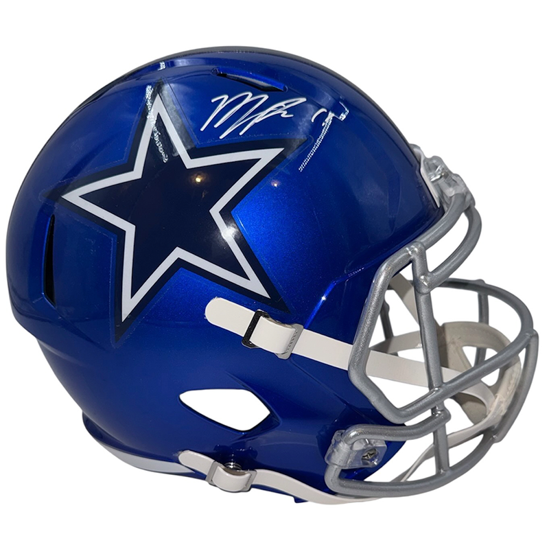 Micah Parsons Signed Dallas Cowboys Full Size Flash Helmet Fanatics