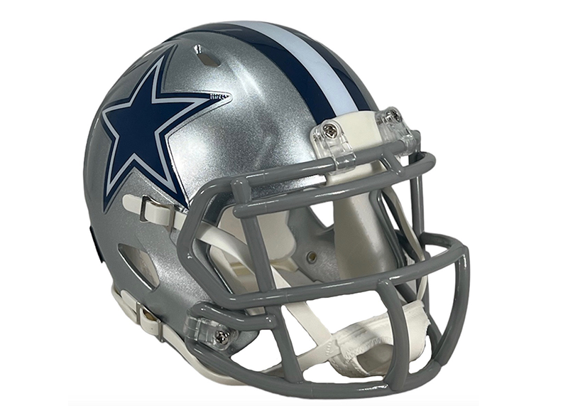 Micah Parsons Signed Dallas Cowboys Speed Mini Football Helmet (Fanatics)