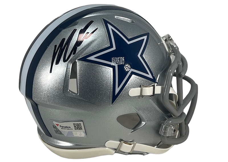 Micah Parsons Signed Dallas Cowboys Speed Mini Football Helmet (Fanatics)