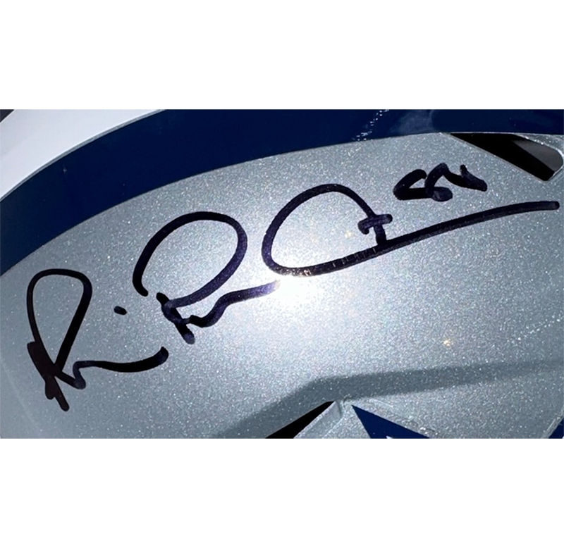 Michael Irvin Signed Dallas Cowboys Speed Full Size Helmet Beckett