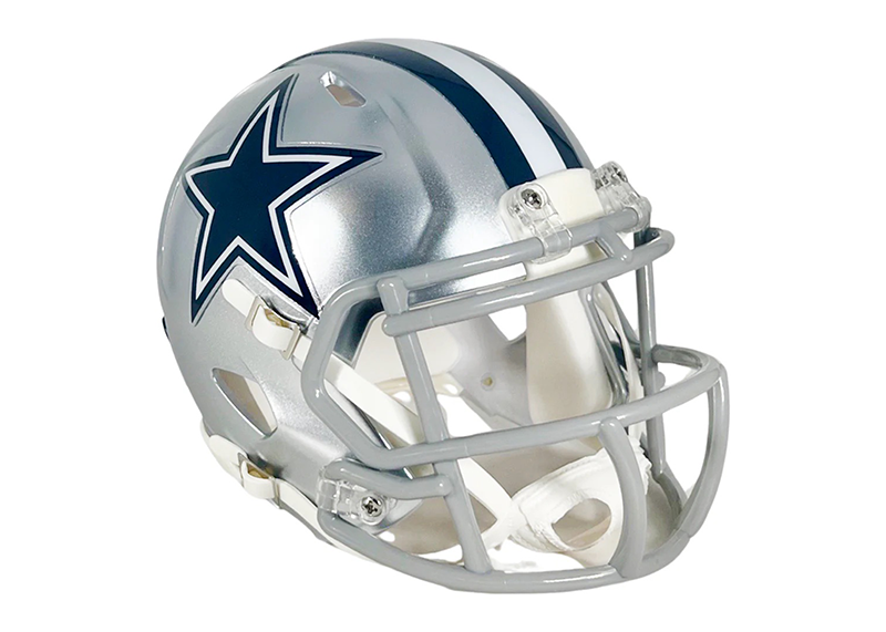 Michael Irvin Signed Dallas Cowboys Speed Mini Football Helmet (Beckett)
