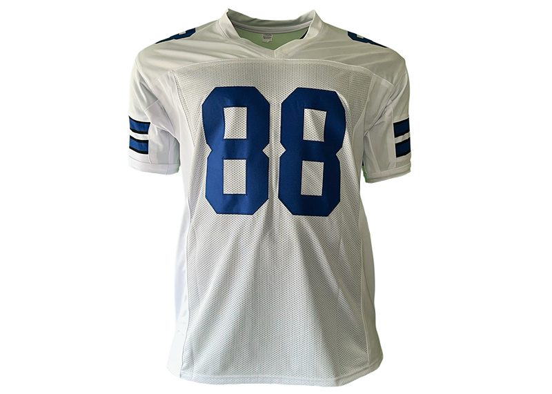 Michael Irvin Signed Dallas White Football Jersey Beckett