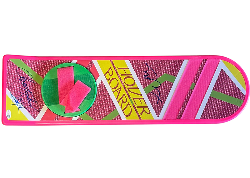 Michael J. Fox Christopher Lloyd Signed Back to the Future Hoverboard JSA