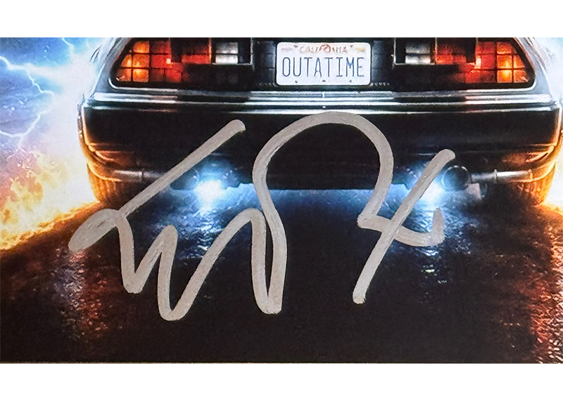 Michael J. Fox Signed Back to the Future 11x14 Photo JSA