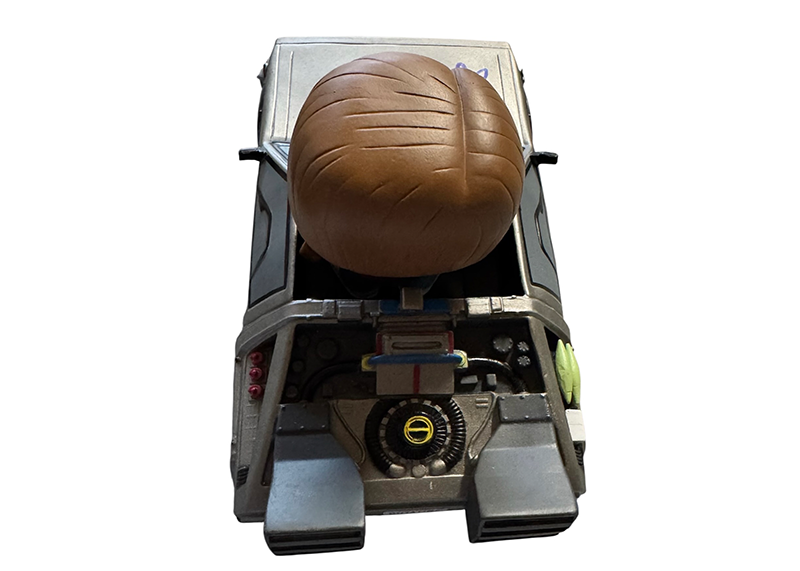 Michael J Fox Signed Back To Future POP! Rides Time Machine Beckett