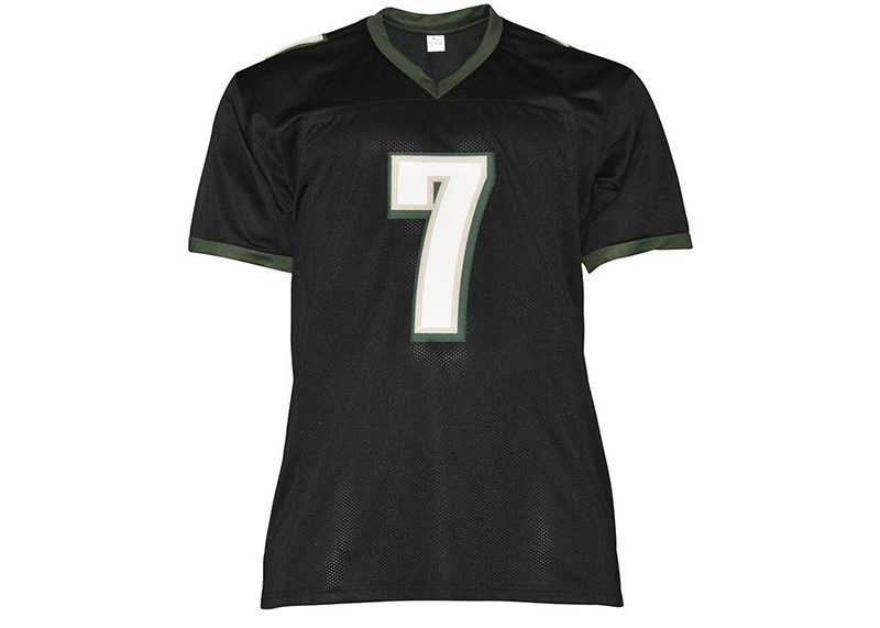 Michael Vick Autographed Philadelphia Black Football Jersey Beckett