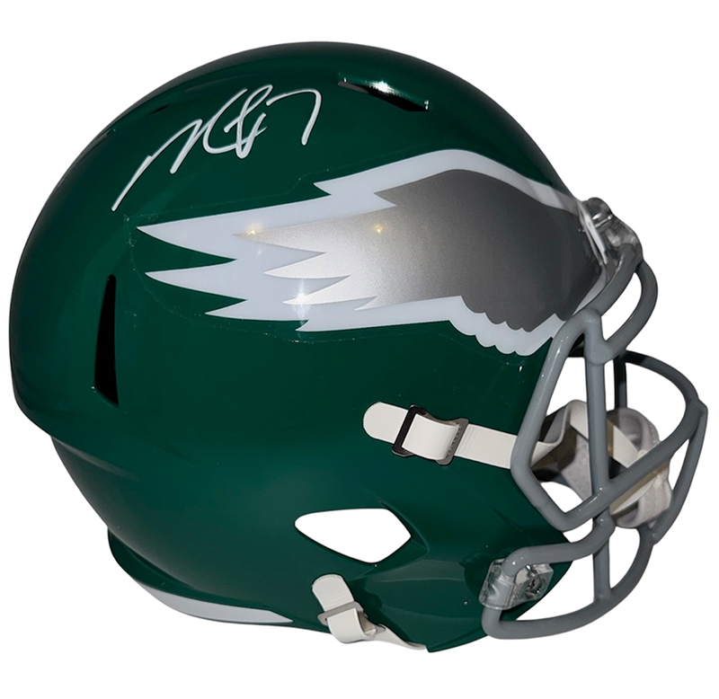 Michael Vick Signed Philadelphia Eagles TB Speed Full Size Helmet JSA